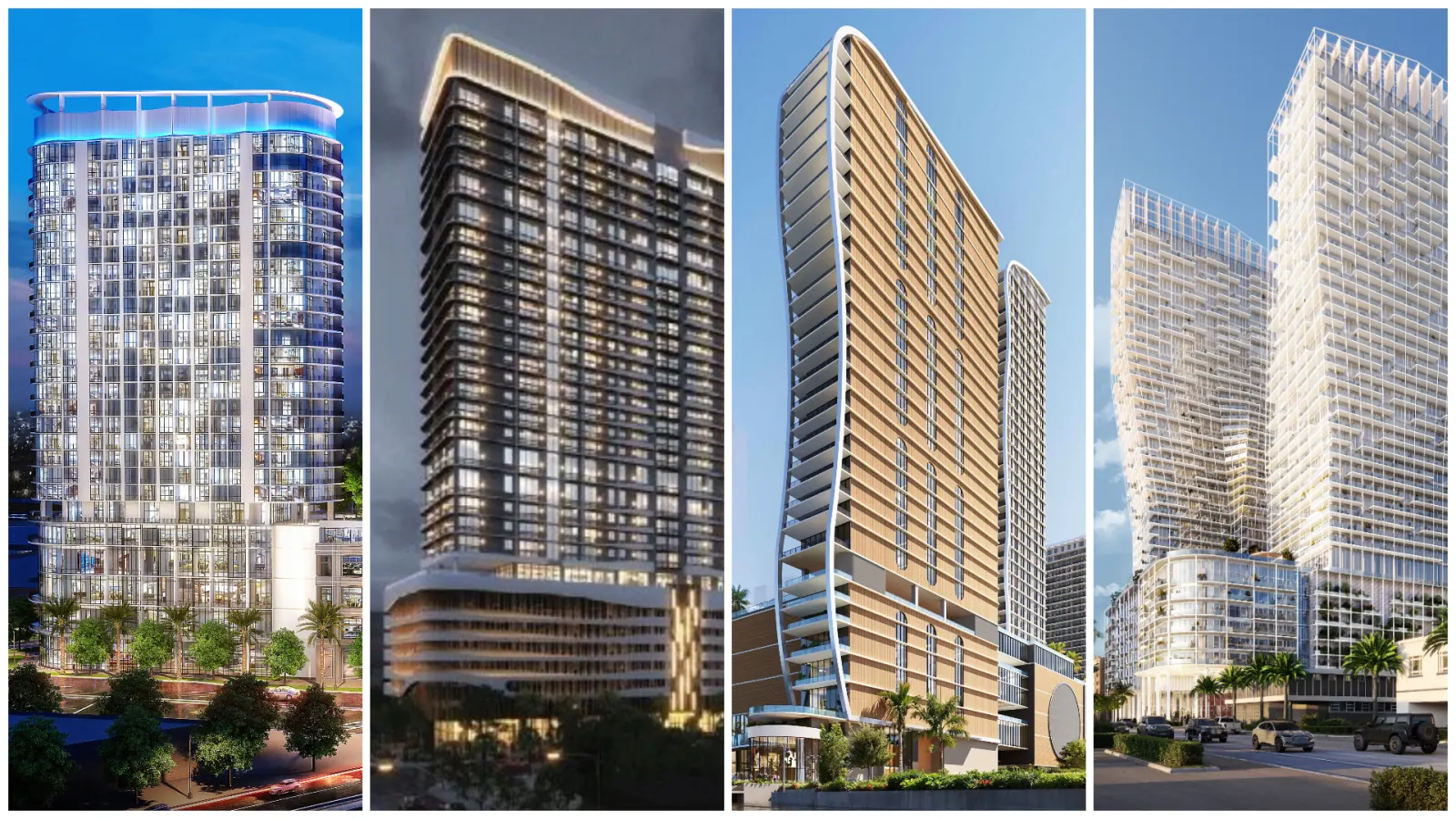 Fort Lauderdale Commercial Skyline
